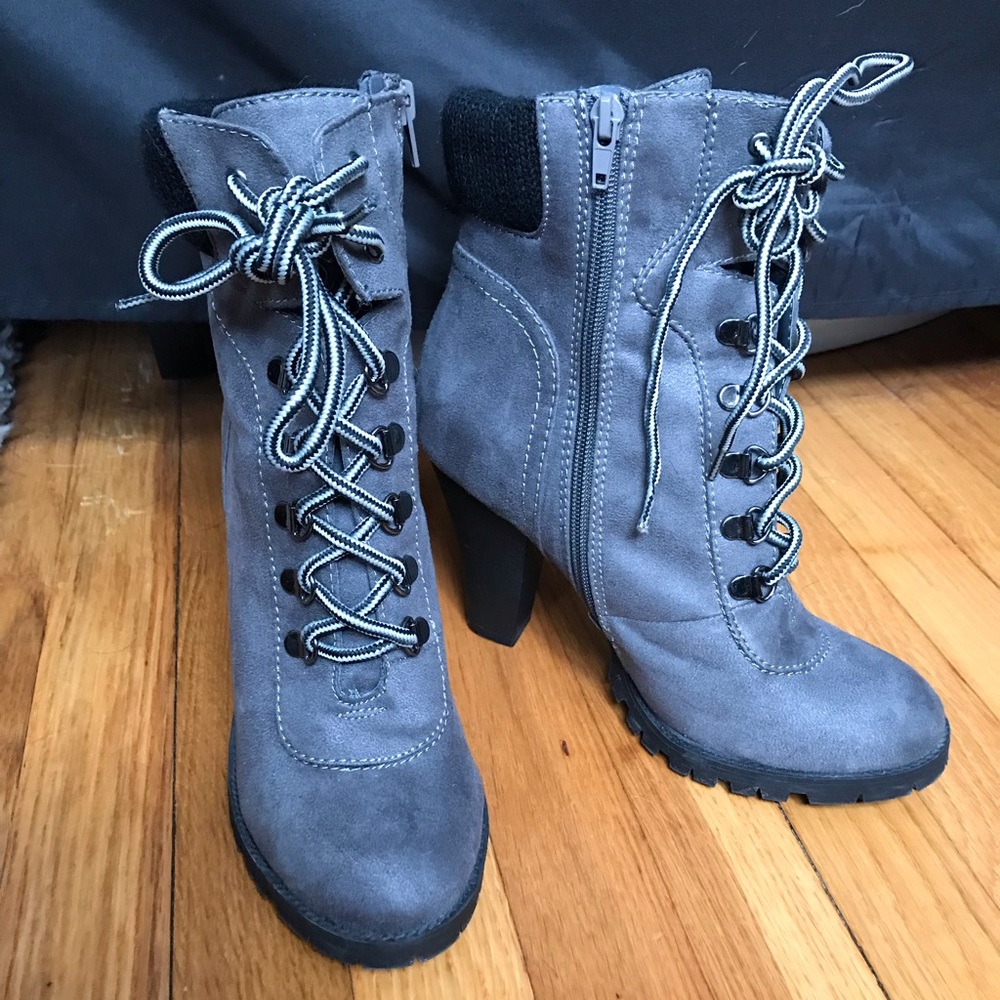 Heeled Winter Boots
